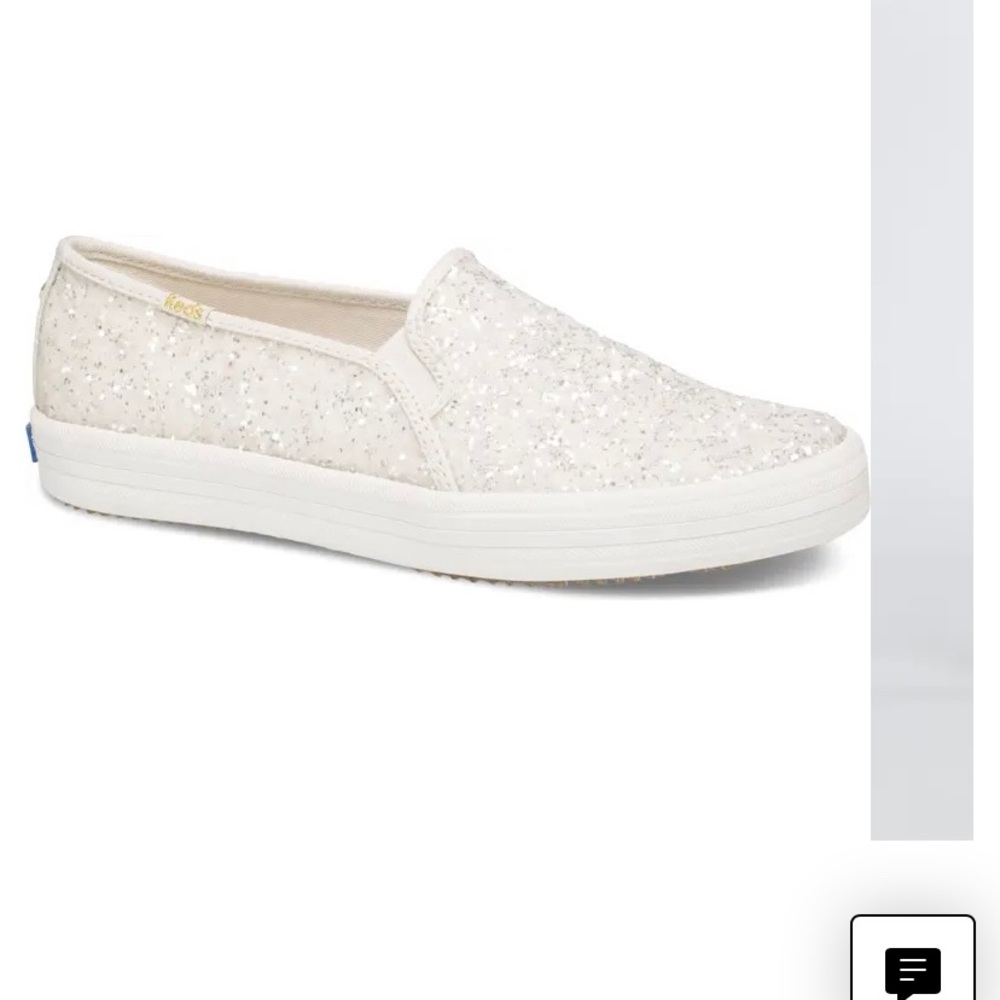 Keds for kate spade new york double decker glitter slip-on sneaker